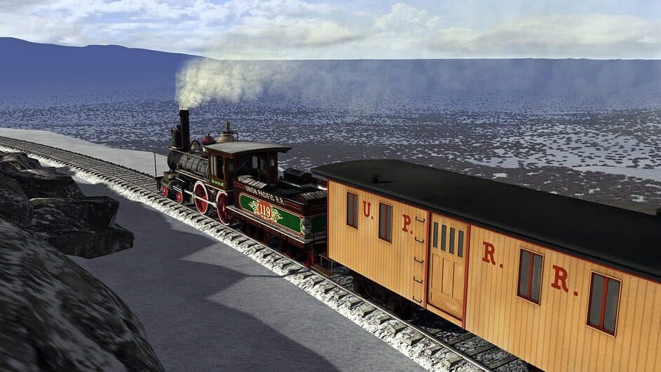 Скриншот 4 из Train Simulator: Promontory Summit Route Add-On
