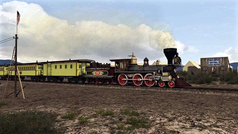 Скриншот 1 из Train Simulator: Promontory Summit Route Add-On
