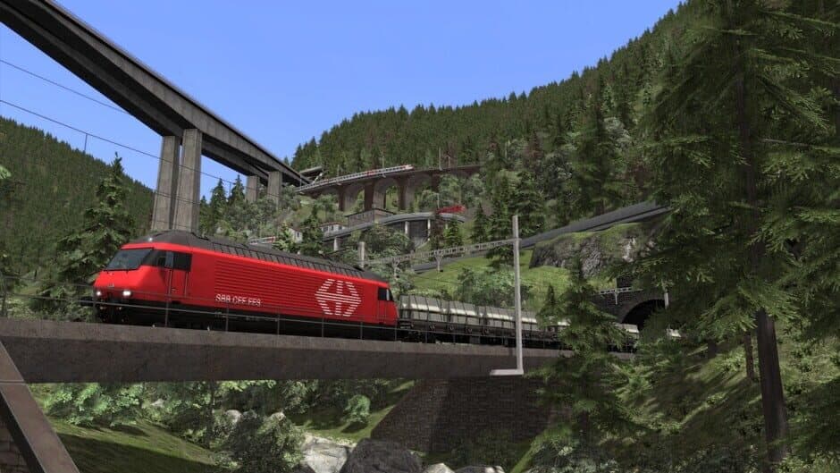 Скриншот 1 из Train Simulator 2021: Gotthardbahn Alpine Classic - Erstfeld: Bellinzona Route