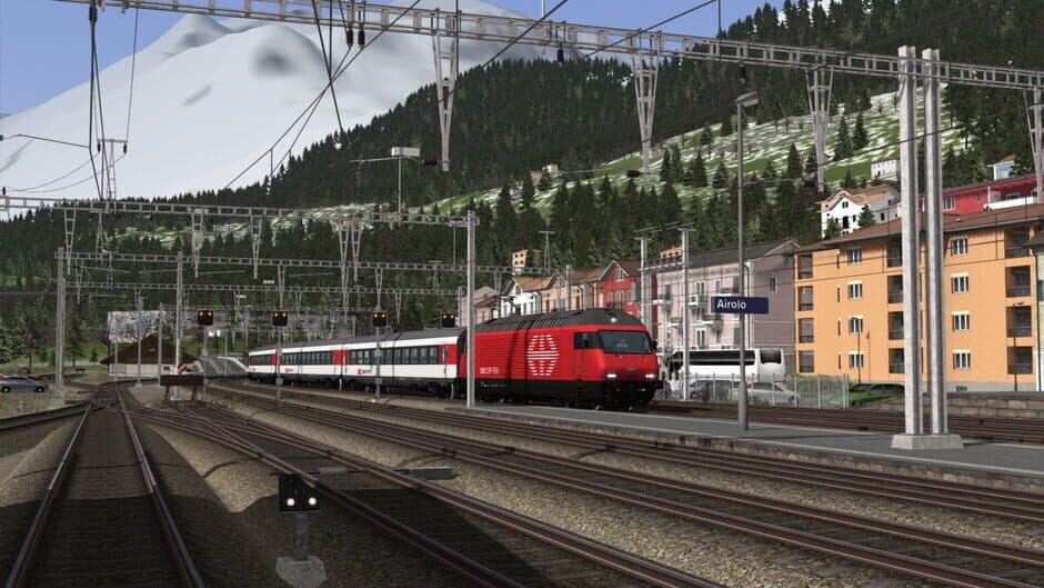 Скриншот 3 из Train Simulator 2021: Gotthardbahn Alpine Classic - Erstfeld: Bellinzona Route
