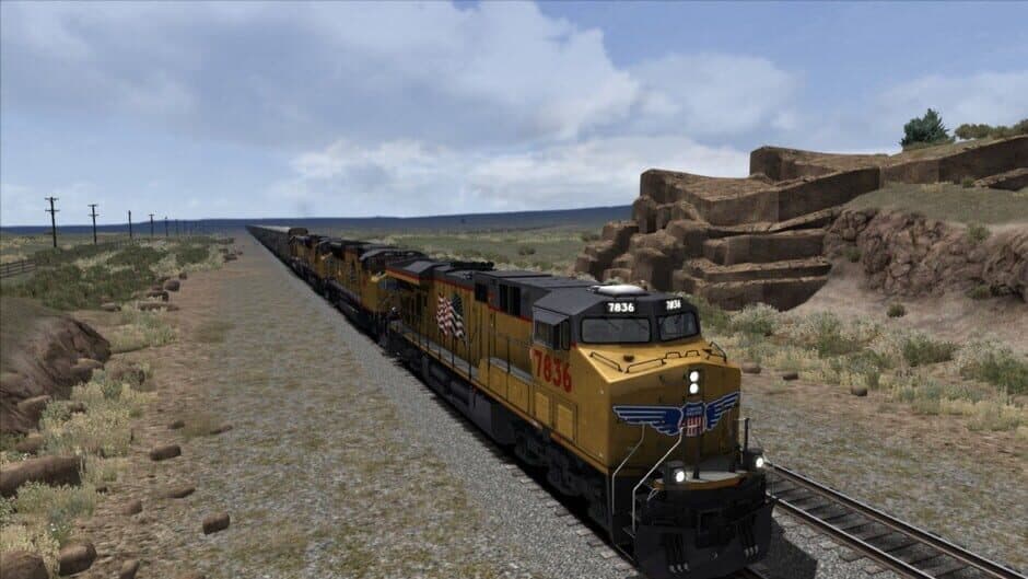 Скриншот 11 из Train Simulator: Sherman Hill Route Add-On