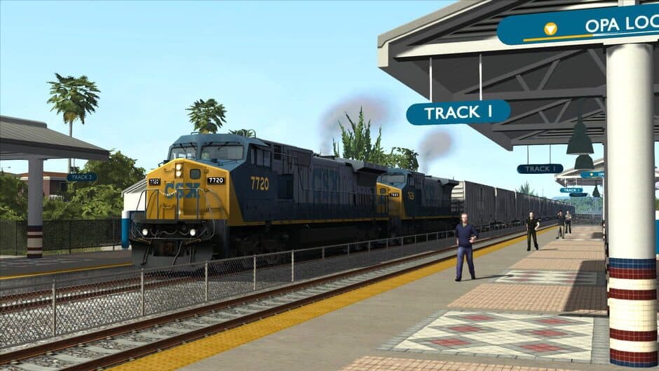 Скриншот 1 из Train Simulator: Miami - West Palm Beach Route Add-On