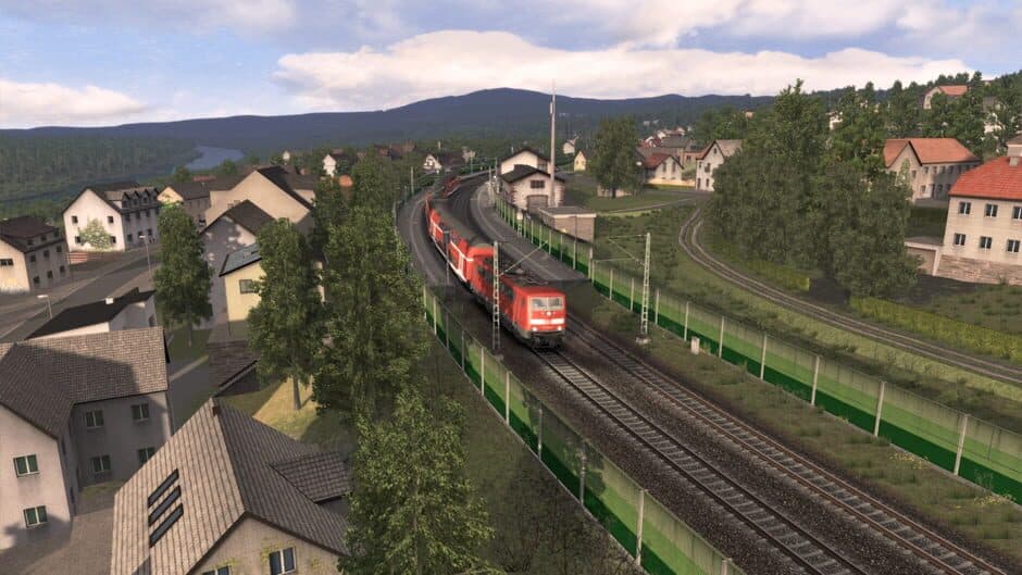 Скриншот 7 из Train Simulator: Rhine Valley: Freiburg - Basel Route Add-On