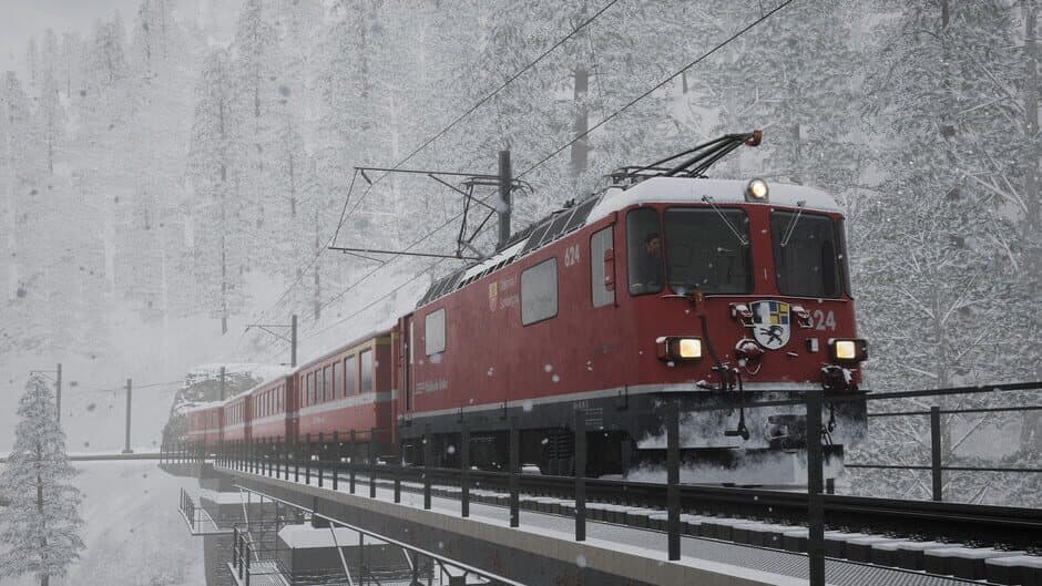 Скриншот 2 из Train Sim World 2: Arosalinie: Chur - Arosa Route Add-On