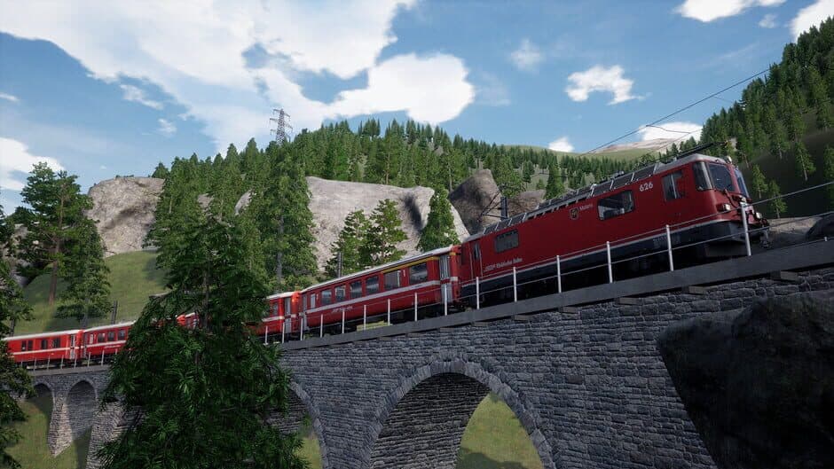 Скриншот 4 из Train Sim World 2: Arosalinie: Chur - Arosa Route Add-On