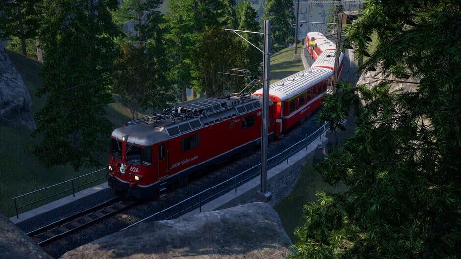 Скриншот 6 из Train Sim World 2: Arosalinie: Chur - Arosa Route Add-On