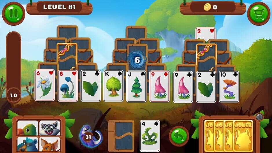 Скриншот 2 из Rescue Friends Solitaire