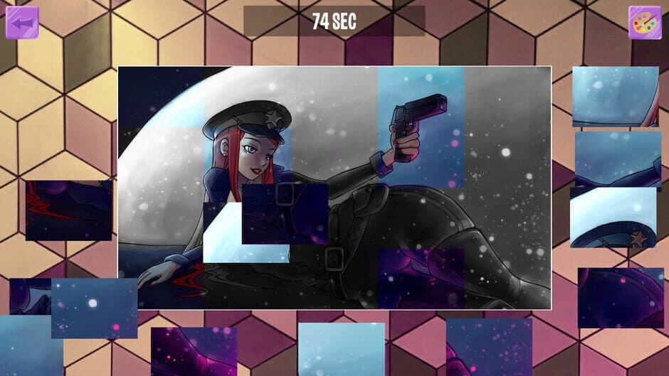 Скриншот 1 из Girls on puzzle