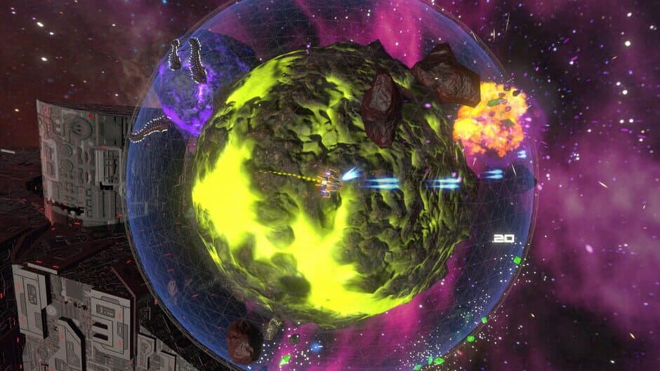 Скриншот 2 из Orbital Invaders