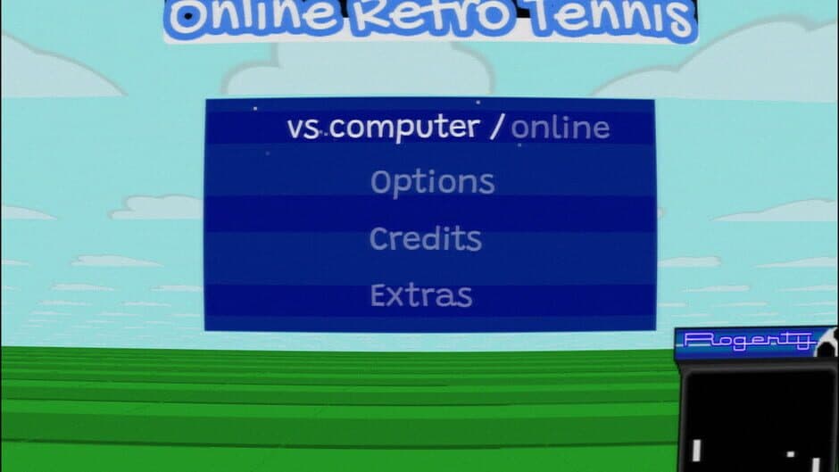 Скриншот 2 из Online Retro Tennis