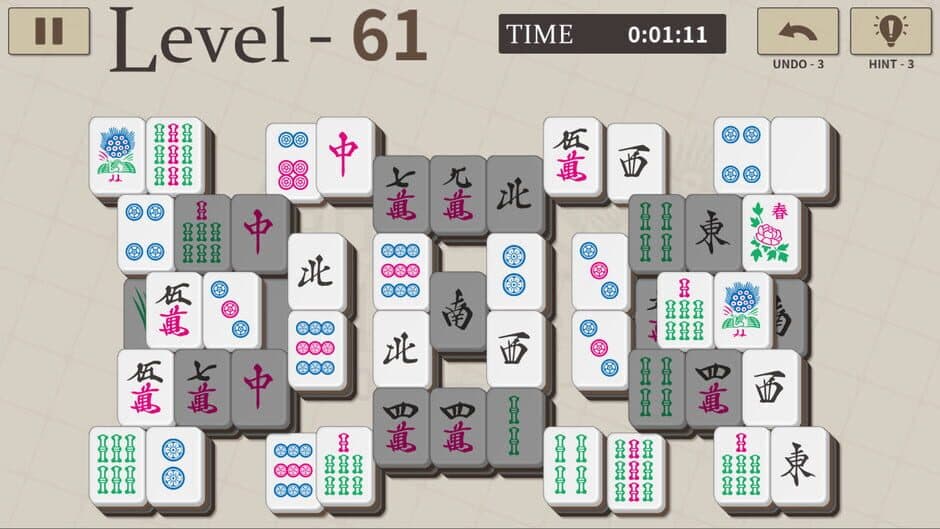 Скриншот 3 из Mahjong Solitaire 100
