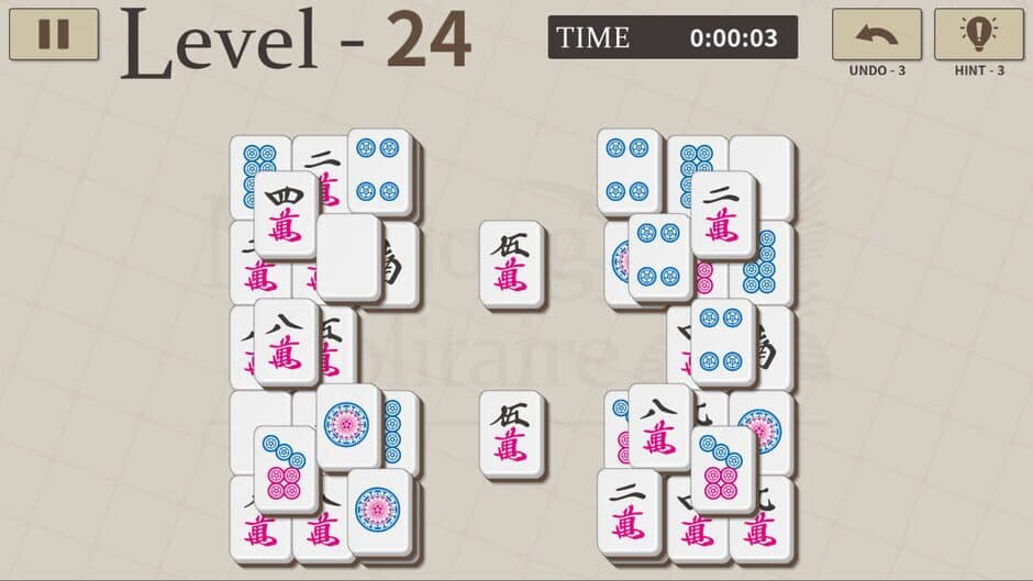 Скриншот 4 из Mahjong Solitaire 100