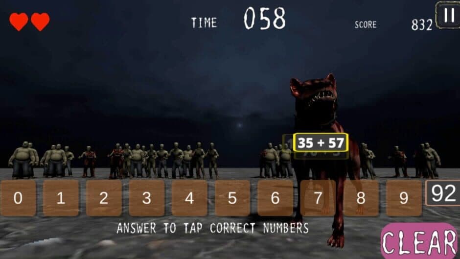 Скриншот 1 из Zombie Mathters