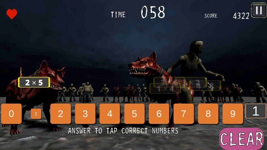 Скриншот 4 из Zombie Mathters