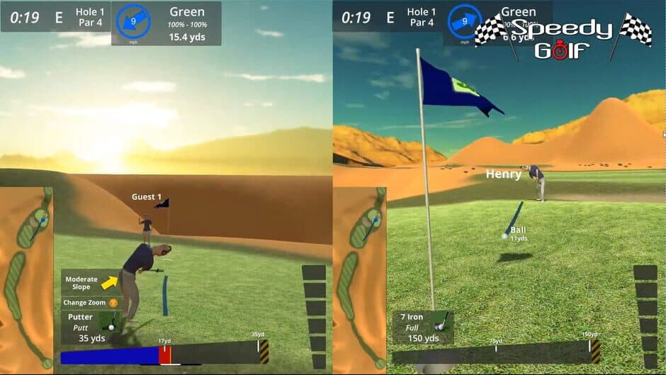 Скриншот 6 из Speedy Golf
