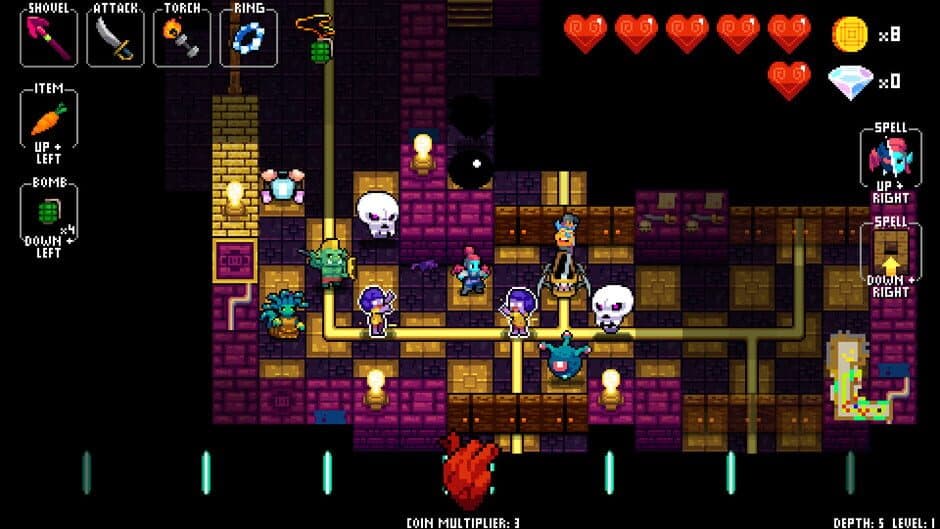 Скриншот 4 из Crypt of the Necrodancer: Amplified