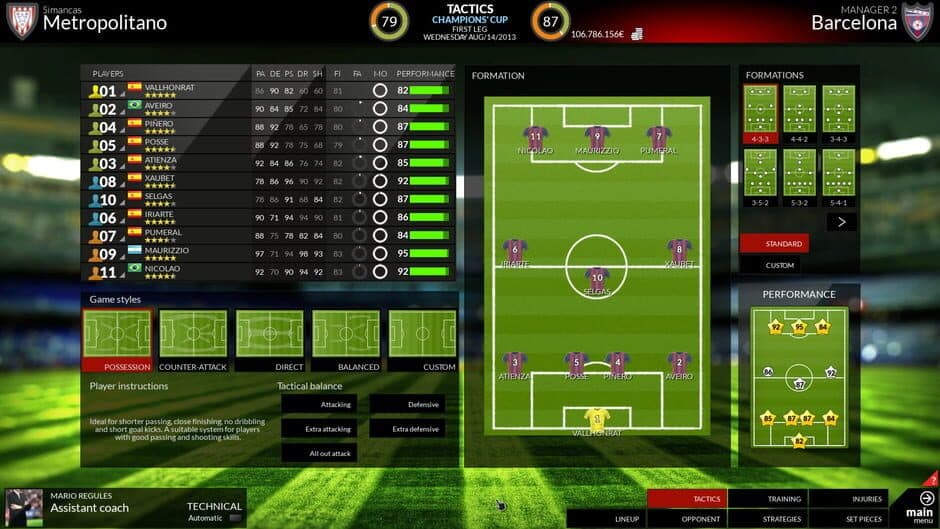 Скриншот 9 из FX Football: The Manager for Every Football Fan