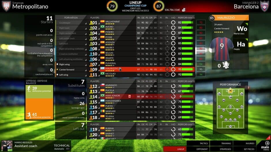 Скриншот 11 из FX Football: The Manager for Every Football Fan