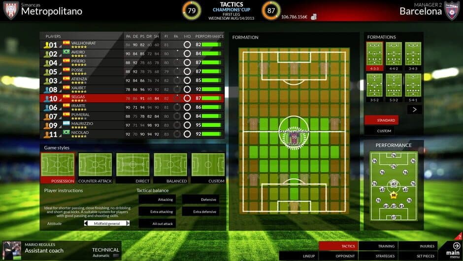 Скриншот 4 из FX Football: The Manager for Every Football Fan