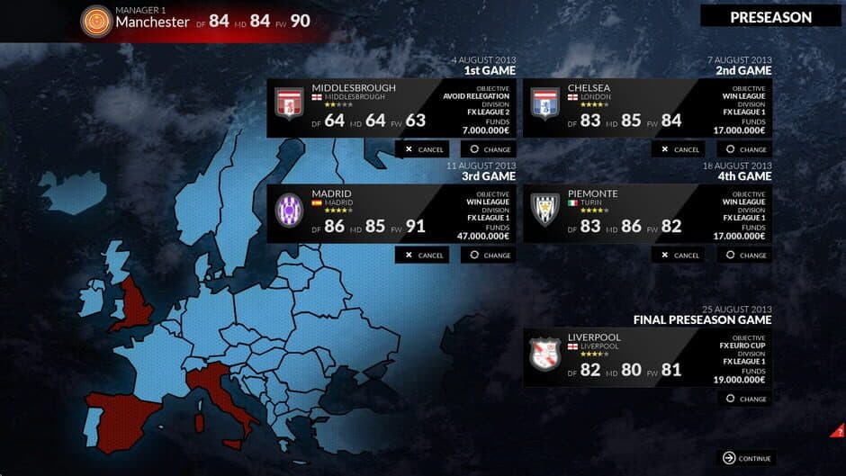 Скриншот 3 из FX Football: The Manager for Every Football Fan