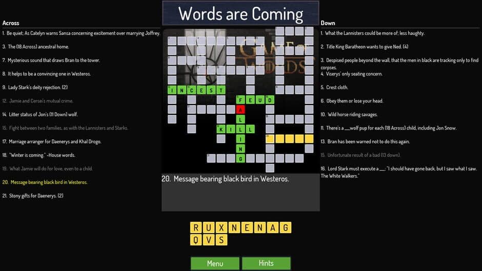 Скриншот 3 из Geekwords: Game of Words