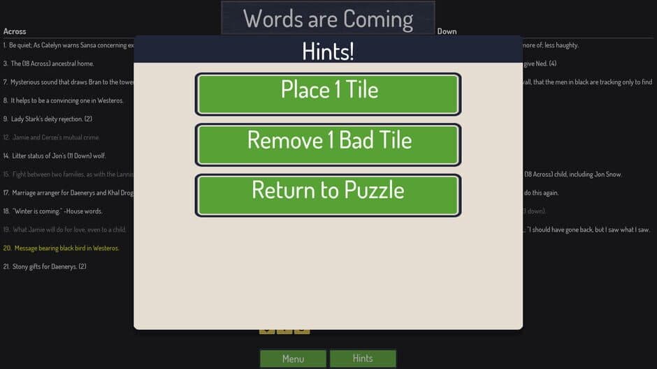 Скриншот 5 из Geekwords: Game of Words