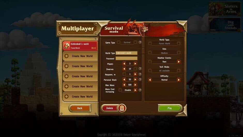 Скриншот 2 из Craft the World: Dig with Friends