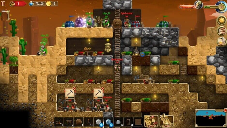 Скриншот 1 из Craft the World: Dig with Friends