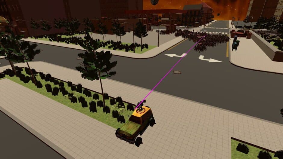Скриншот 1 из Cars vs Zombies