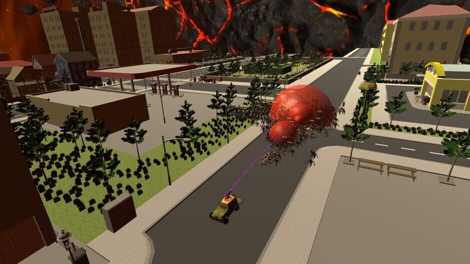 Скриншот 2 из Cars vs Zombies