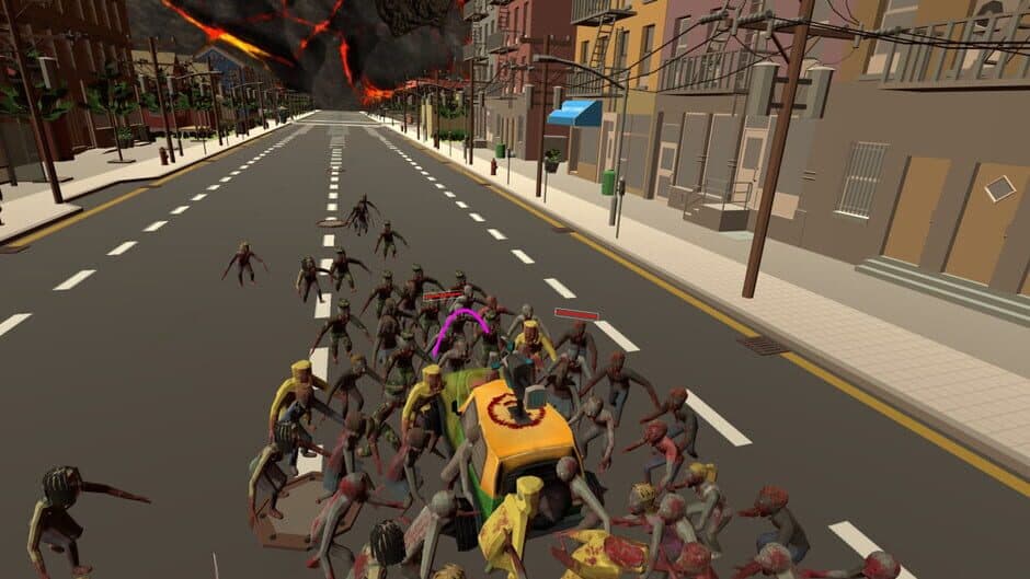 Скриншот 4 из Cars vs Zombies