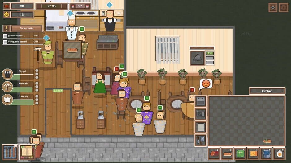 Скриншот 1 из Nyako: Restaurant Tycoon