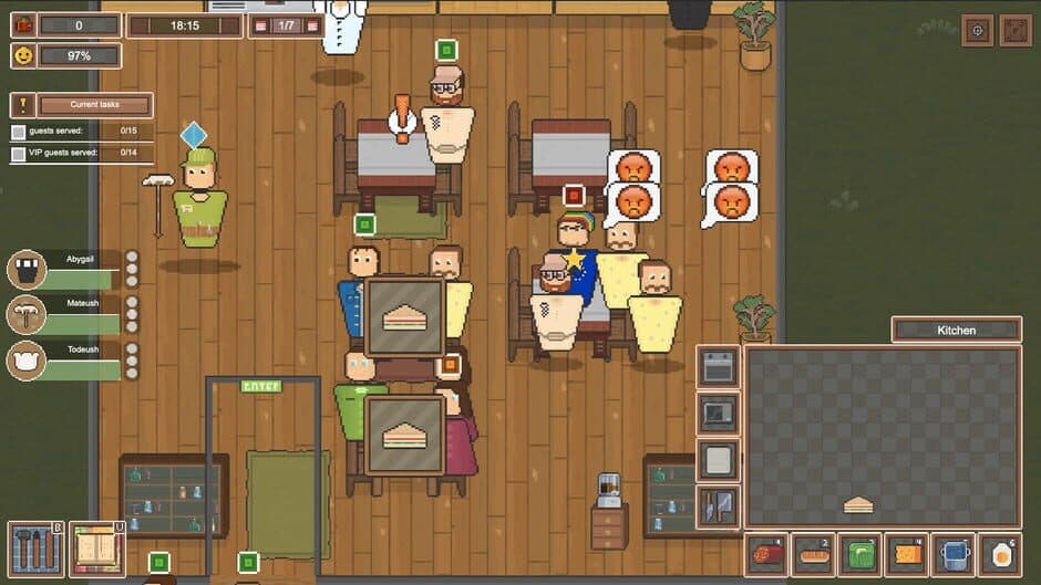 Скриншот 4 из Nyako: Restaurant Tycoon