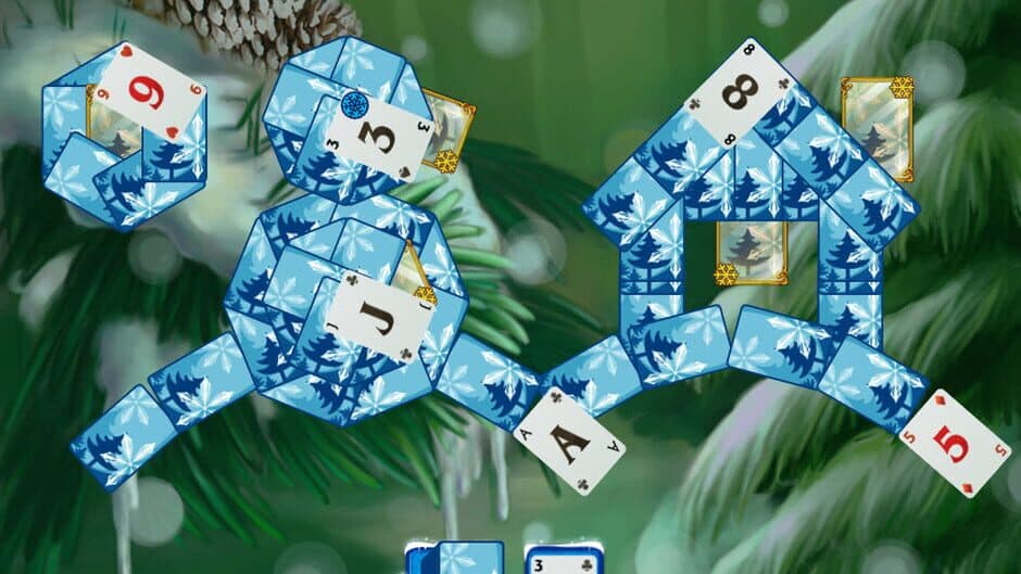 Скриншот 1 из Solitaire Jack Frost: Winter Adventures 2