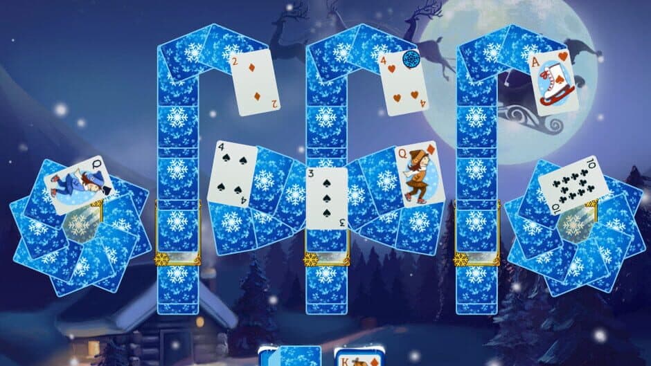Скриншот 3 из Solitaire Jack Frost: Winter Adventures 2