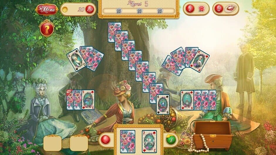 Скриншот 5 из Marie Antoinette's Solitaire