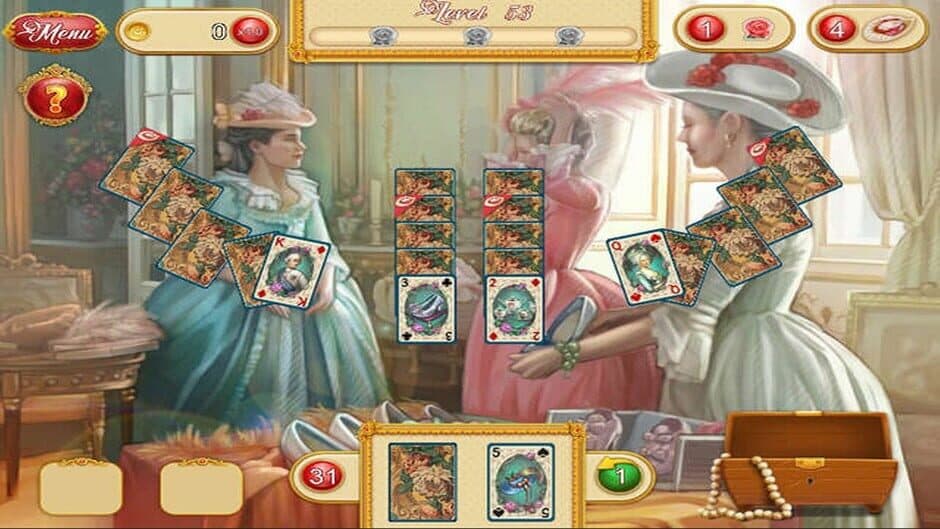 Скриншот 3 из Marie Antoinette's Solitaire