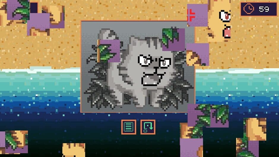 Скриншот 4 из Puzzle Angry Cat