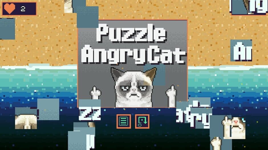 Скриншот 5 из Puzzle Angry Cat
