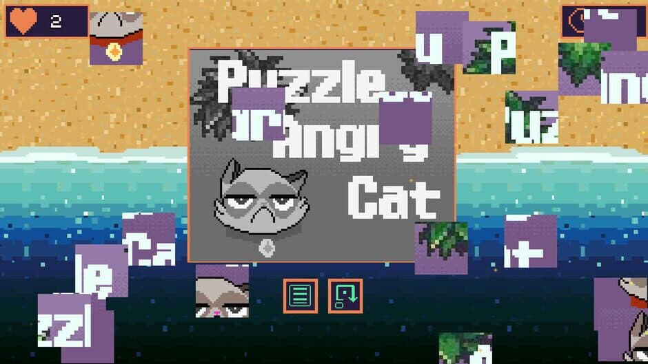 Скриншот 3 из Puzzle Angry Cat