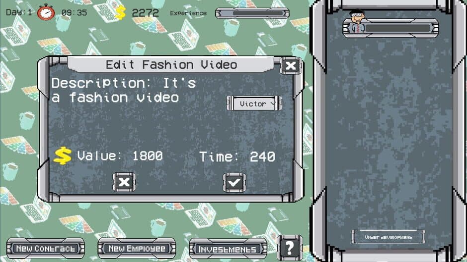 Скриншот 1 из Video Editor Tycoon