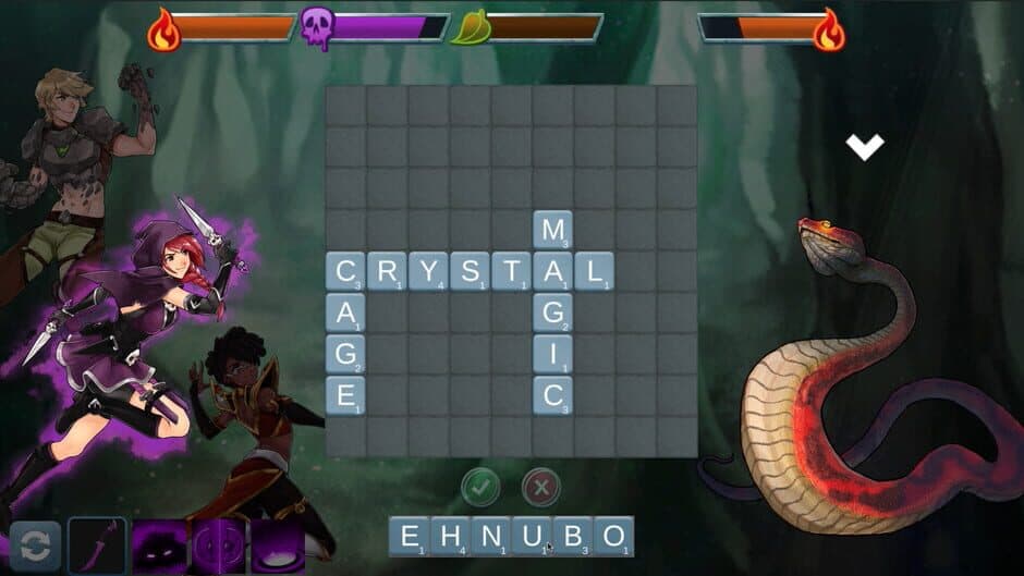 Скриншот 5 из Tomes and Quests: A Word RPG
