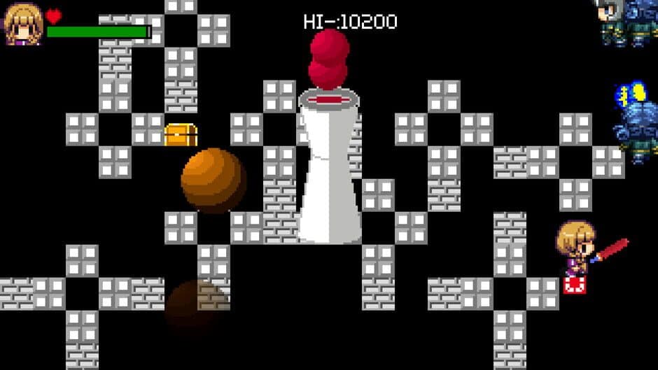 Скриншот 2 из The Tower of TigerQiuQiu: Bomber the Ruby Sword