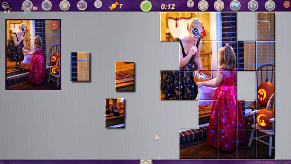 Скриншот 1 из Sweet Holiday Jigsaws: Halloween Night