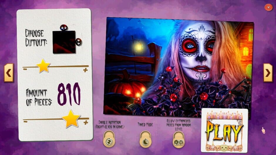 Скриншот 2 из Sweet Holiday Jigsaws: Halloween Night