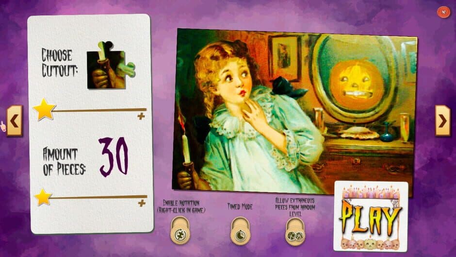 Скриншот 4 из Sweet Holiday Jigsaws: Halloween Night
