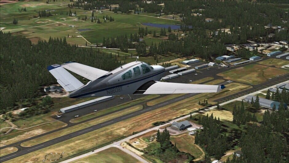Скриншот 1 из Microsoft Flight Simulator X: Steam Edition - Beechcraft V35B Bonanza