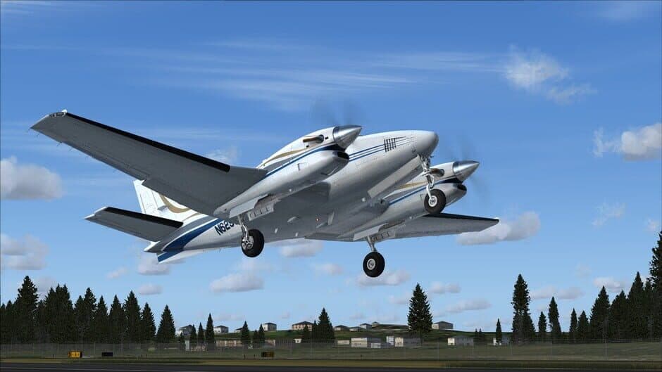 Скриншот 8 из Microsoft Flight Simulator X: Steam Edition - Beechcraft C90B King Air