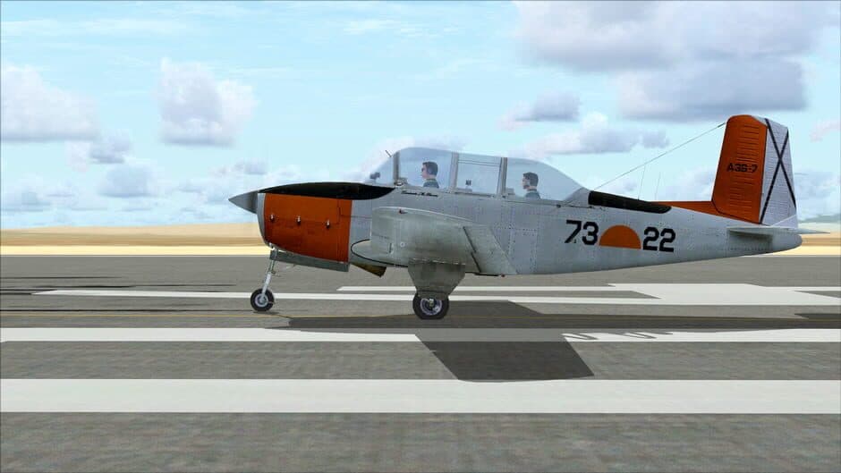 Скриншот 3 из Microsoft Flight Simulator X: Steam Edition - Beechcraft T-34B Mentor