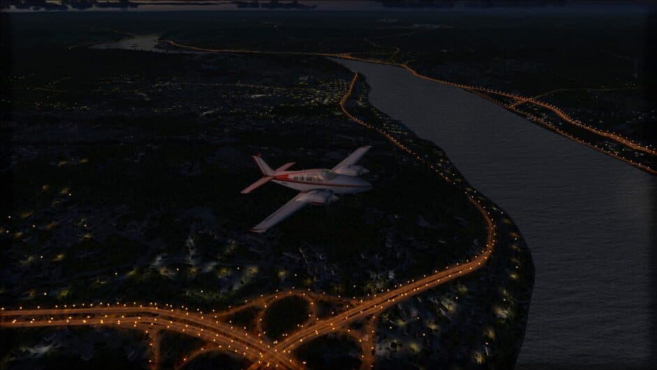Скриншот 3 из Microsoft Flight Simulator X: Steam Edition - Night Environment: Pennsylvania